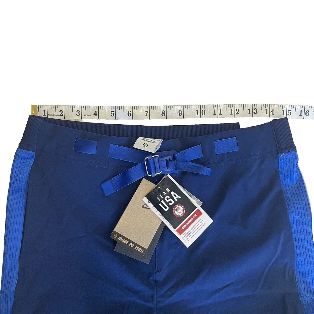 Nike DZ3574-492 Olympic Team Issued USA Track Pants Womens Size M Tall RTL $300‎